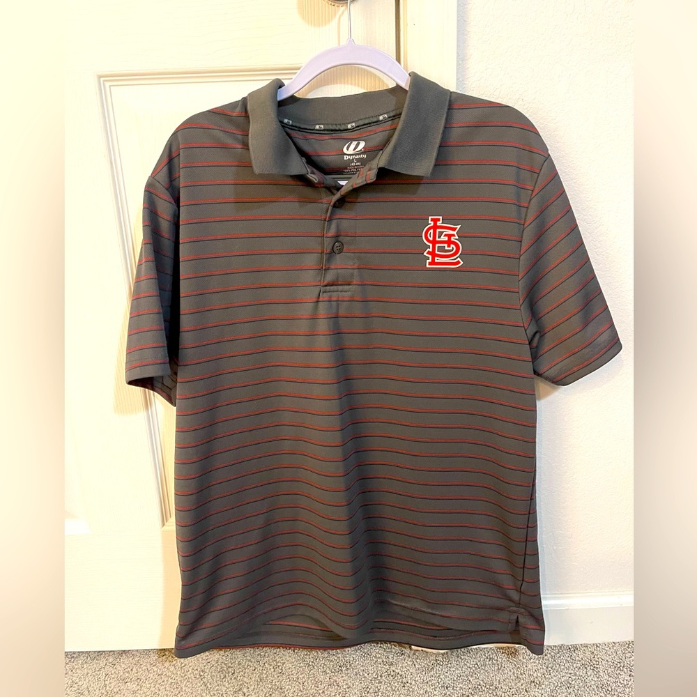 Mens STL Cardinals polo